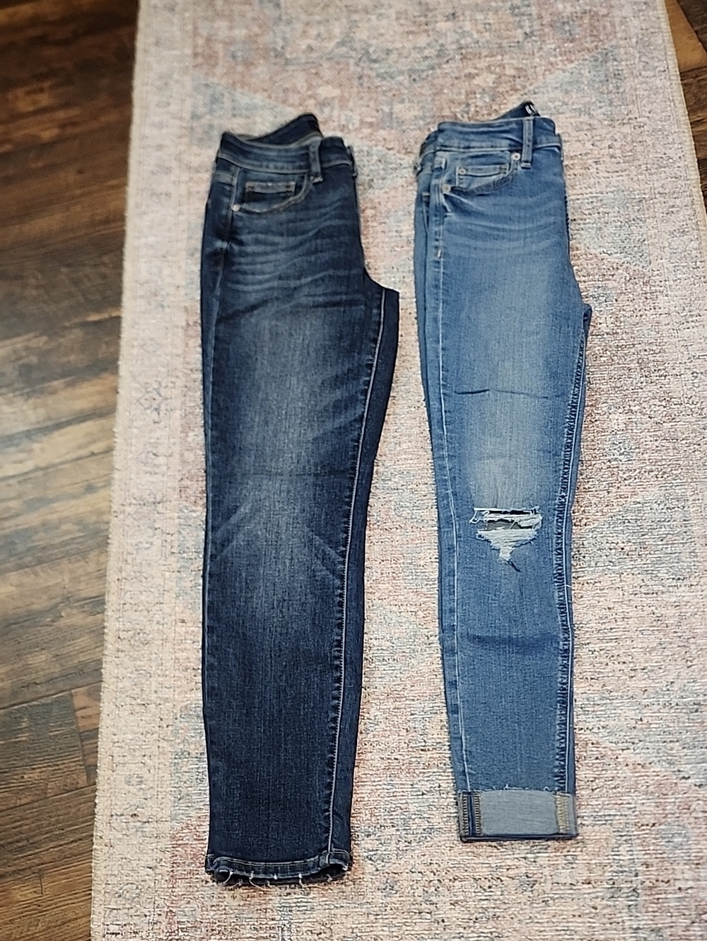 Judy Blue & Gap Two-Pack Skinny Jeans in Dark Blue & Medium Blue